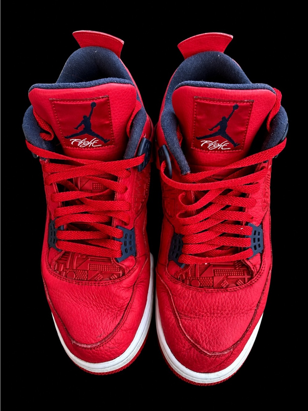 Nike Air Jordan 4 Retro FIBA Gym Red Navy Men’s Size 13 Sneakers CI1184-617